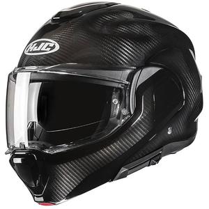 Casco de moto abatible HJC F100 Carbon negro