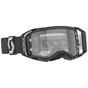 Gafas de motocross SCOTT Prospect 2.0 LS negro-blanco con plexiglás sensible a la luz
