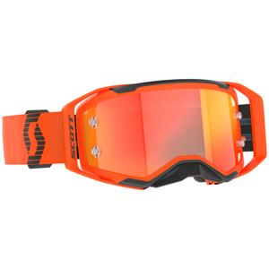 Gafas de motocross SCOTT Prospect 2.0 naranja-negro con plexiglás espejo naranja