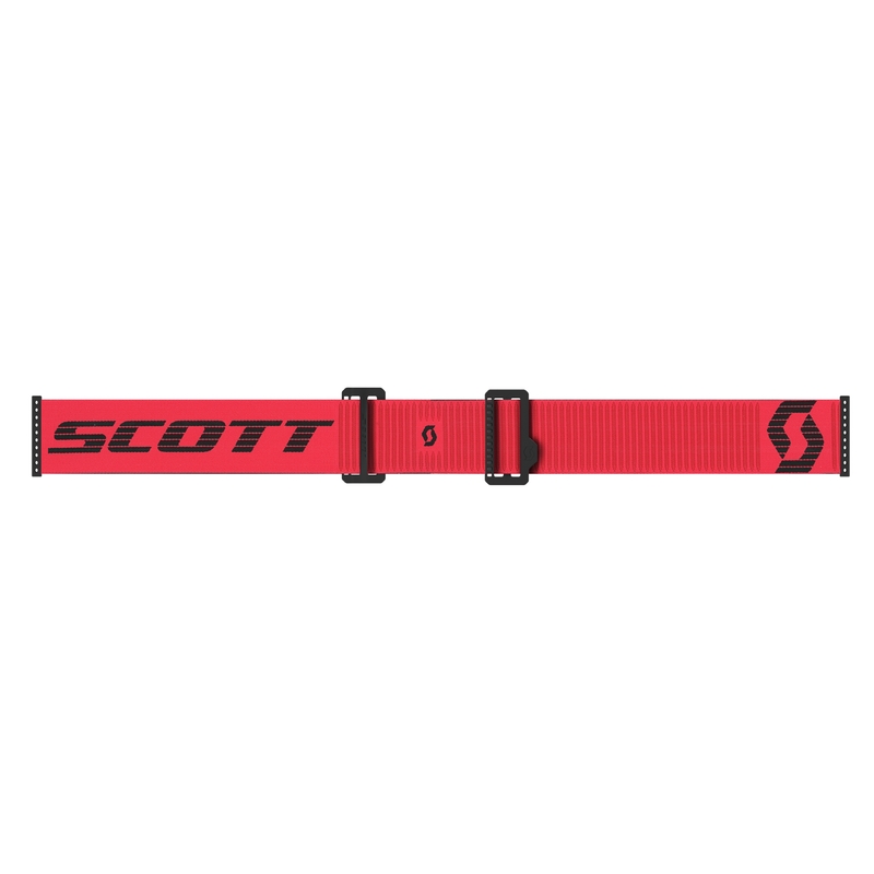 Gafas de motocross SCOTT Prospect 2.0 rojo-negro con plexiglás plateado
