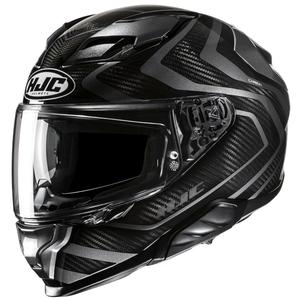 Casco integral de moto HJC F71 Carbon Nevio MC3H negro-gris