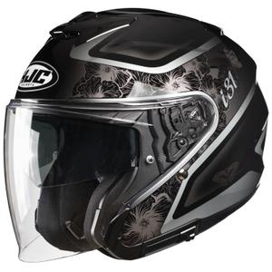 Casco de moto abierto HJC i31 Iona MC5 negro-gris