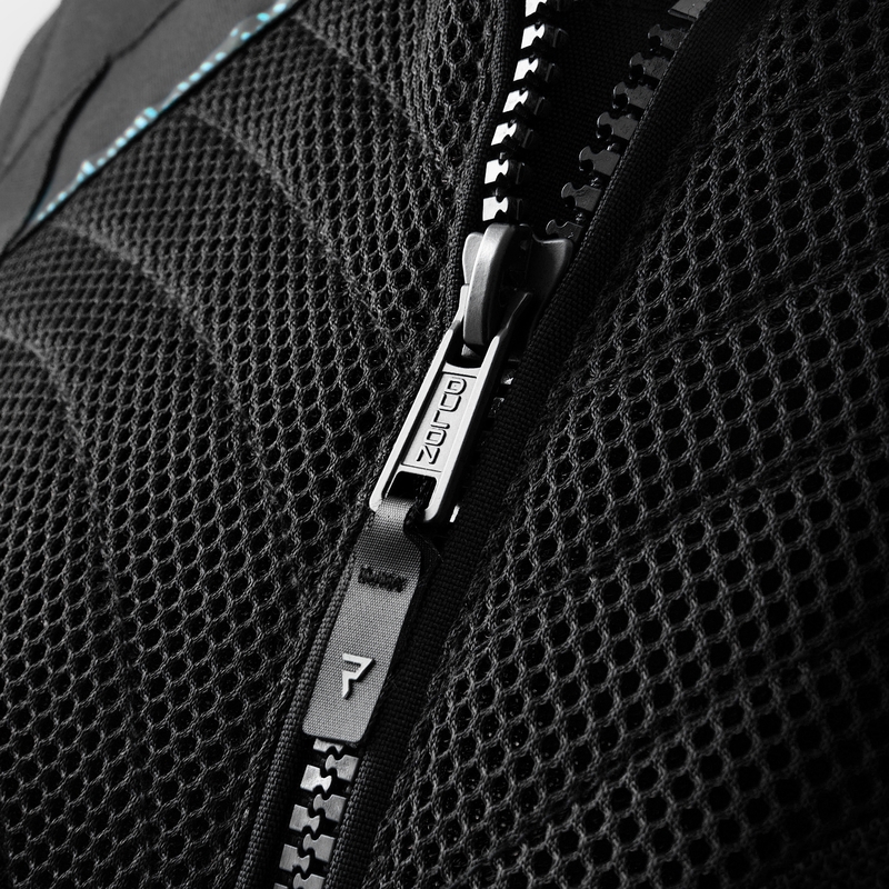 Chaqueta de moto mujer Rebelhorn Jax negro-menta