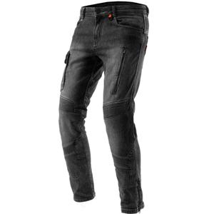Vaqueros moto Rebelhorn Vandal Mono lavado negro