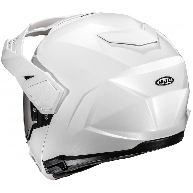 Casco de moto abatible HJC i80 Solid blanco perla