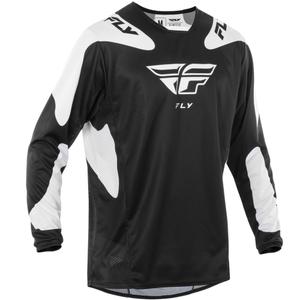 Camiseta motocross FLY Racing Kinetic Sym negro-blanco