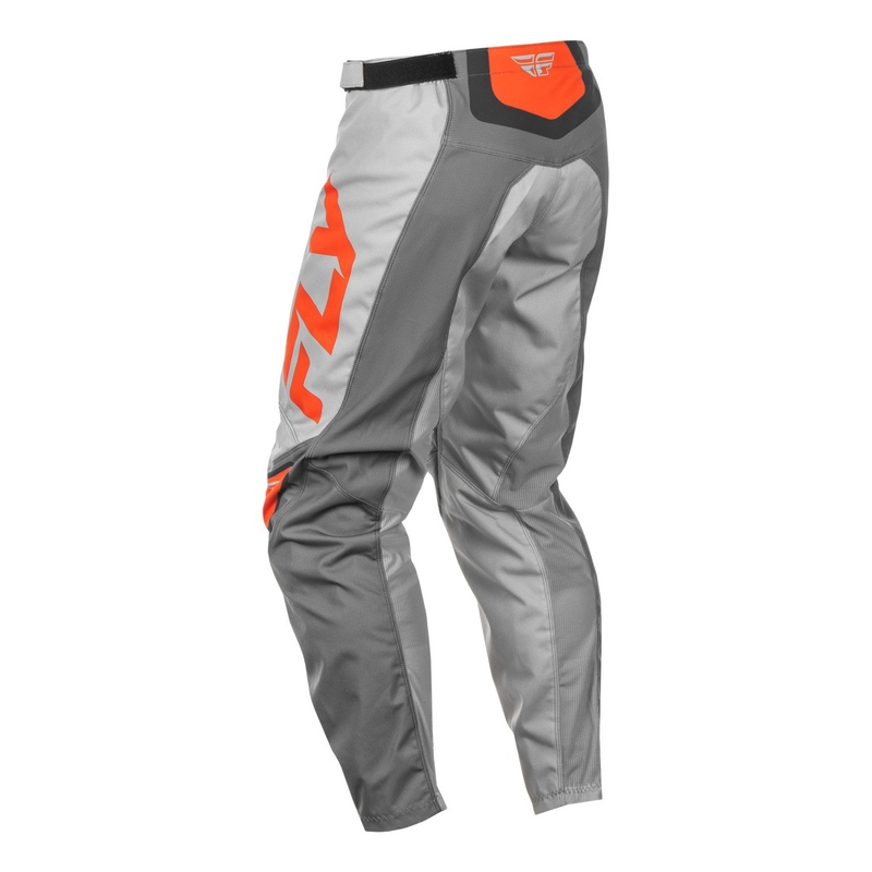 Pantalón motocross FLY Racing F-16 gris-negro-naranja