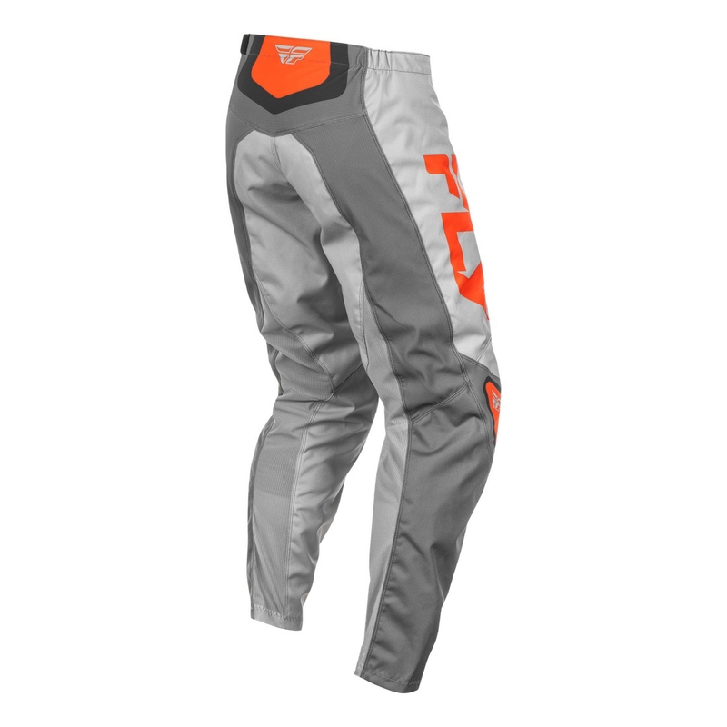 Pantalón motocross FLY Racing F-16 gris-negro-naranja
