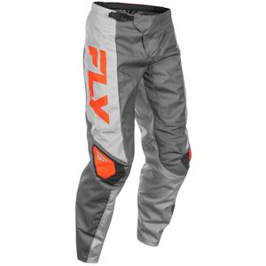 Pantalón motocross FLY Racing F-16 gris-negro-naranja