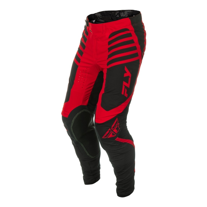 Pantalón motocross FLY Racing Lite negro-rojo