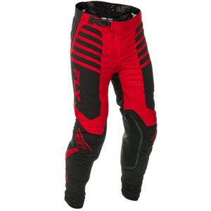 Pantalón motocross FLY Racing Lite negro-rojo