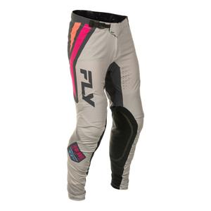 Pantalones motocross FLY Racing Lite Vice gris-rosa