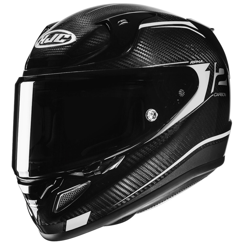 Casco integral para moto HJC RPHA 12 CARBON Keres MC5 negro-blanco