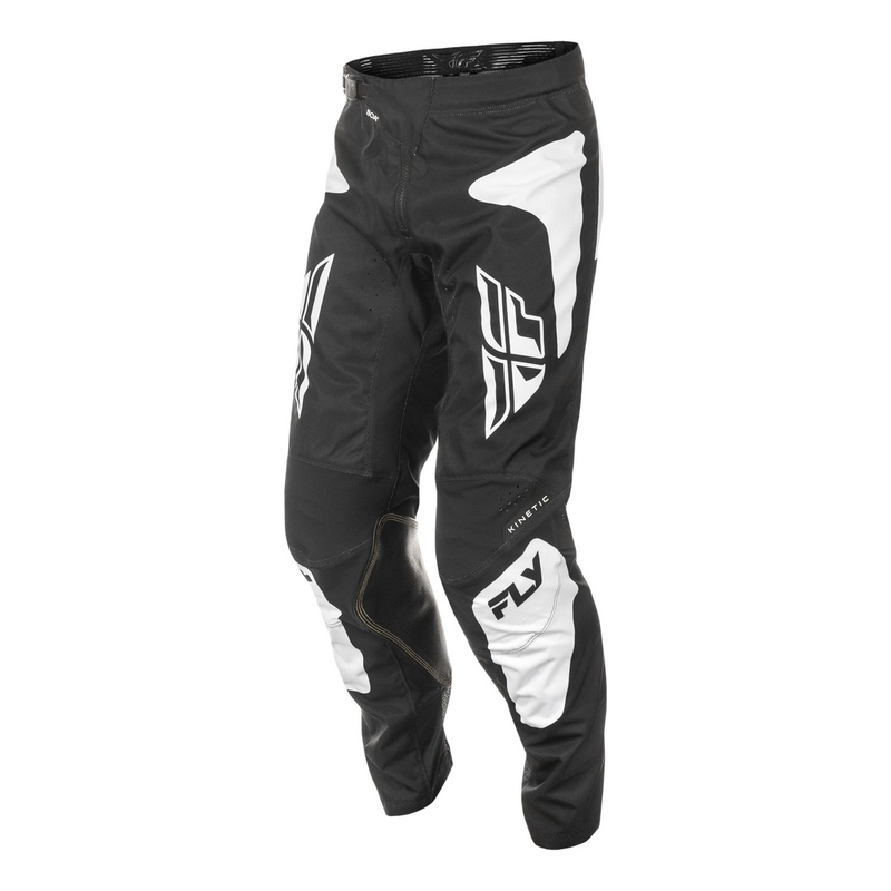 Pantalones motocross FLY Racing Kinetic Sym negro-blanco