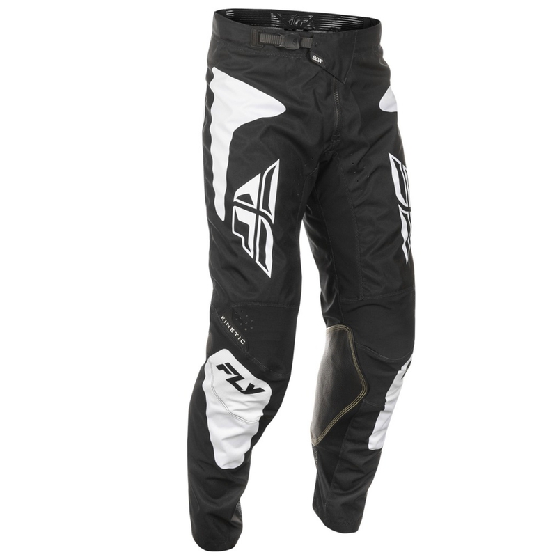 Pantalones motocross FLY Racing Kinetic Sym negro-blanco