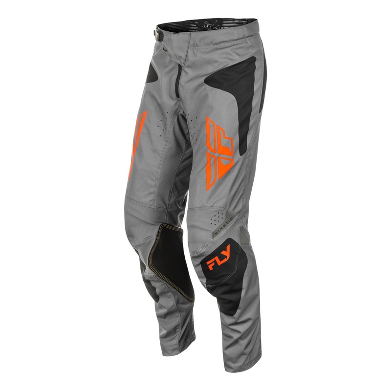 Pantalón motocross FLY Racing Kinetic Sym gris-naranja-negro