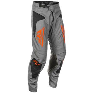 Pantalón motocross FLY Racing Kinetic Sym gris-naranja-negro