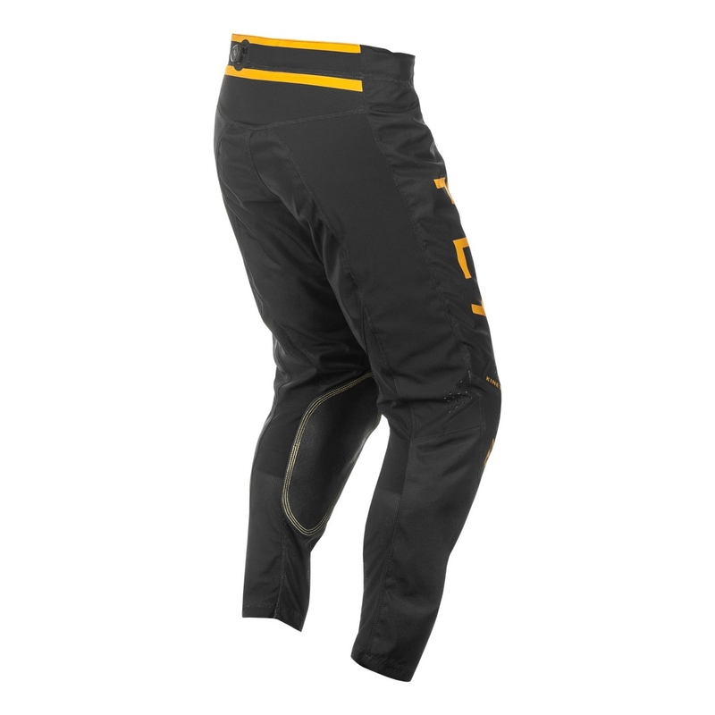 Pantalones motocross FLY Racing Kinetic Center negro-oro