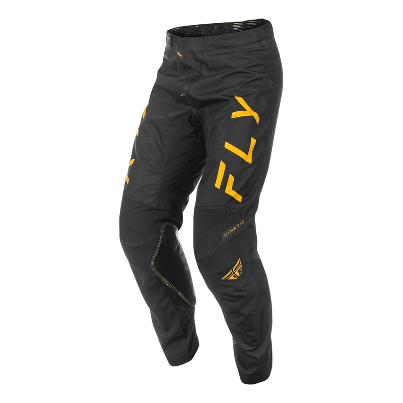 Pantalones motocross FLY Racing Kinetic Center negro-oro