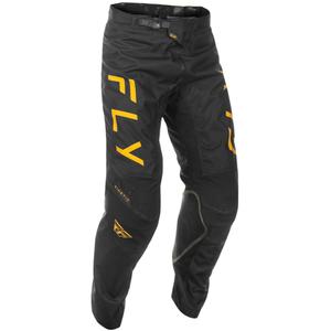 Pantalones motocross FLY Racing Kinetic Center negro-oro