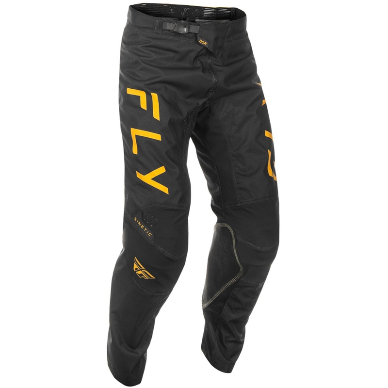 Pantalones motocross FLY Racing Kinetic Center negro-oro