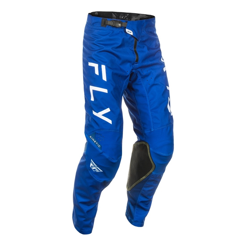 Pantalón motocross FLY Racing Kinetic Center azul-blanco