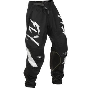 Pantalón de motocross infantil FLY Racing Kinetic Stoke negro-blanco