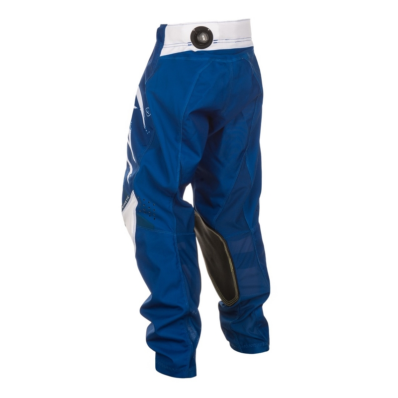 Pantalón de motocross infantil FLY Racing Kinetic Stoke azul-blanco