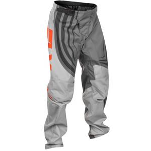 Pantalón motocross infantil FLY Racing F-16 gris-naranja