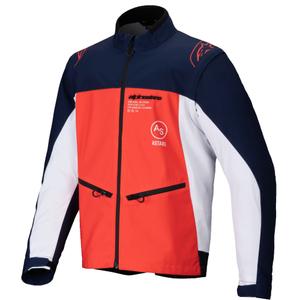 Chaqueta Softshell Alpinestars Lite Dura Softshell Azul-Naranja-Blanco