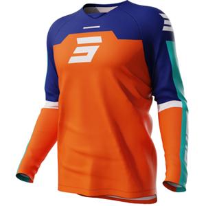 Maillot motocross infantil Shot Iron naranja liquidación