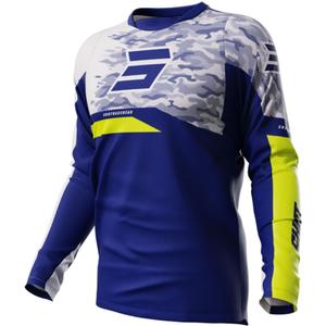 Maillot de motocross Shot Matrix azul liquidación