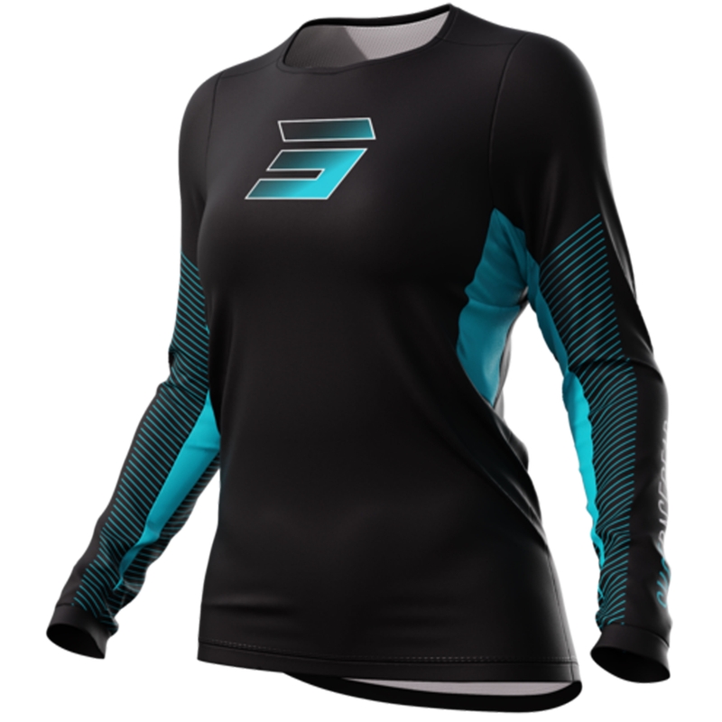 Maillot motocross mujer Shot Venus azul liquidación