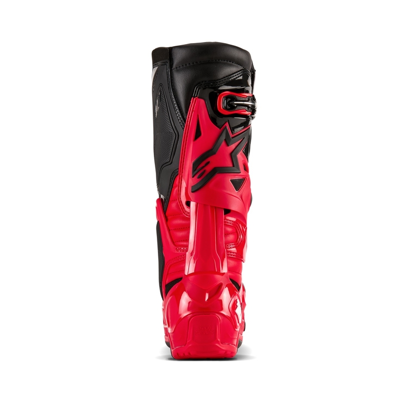 Botas de moto Alpinestars Tech 10 Enduro rojo-negro-blanco