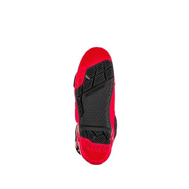 Botas de moto Alpinestars Tech 10 Enduro rojo-negro-blanco
