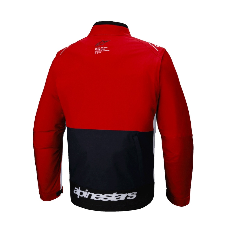 Chaqueta Alpinestars Lite Dura Softshell negro-rojo-blanco
