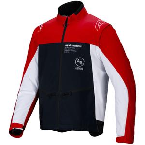 Chaqueta Alpinestars Lite Dura Softshell negro-rojo-blanco