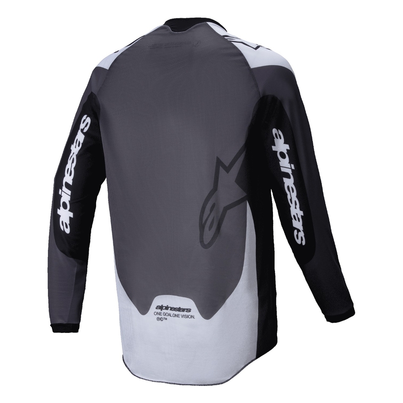 Camiseta motocross Alpinestars PRO-Dura negro-blanco