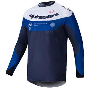 Camiseta motocross Alpinestars PRO-Dura azul-blanco