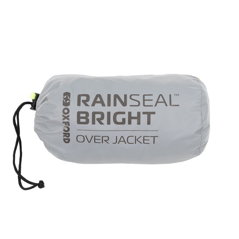 Chaqueta impermeable Oxford Rain Seal gris reflectante