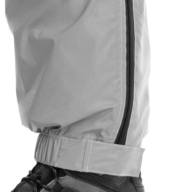 Pantalón impermeable Oxford Rain Seal gris reflectante