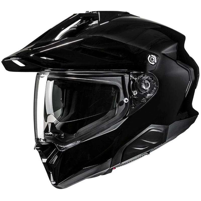 Casco de moto enduro HJC RPHA 60 Solid negro brillante
