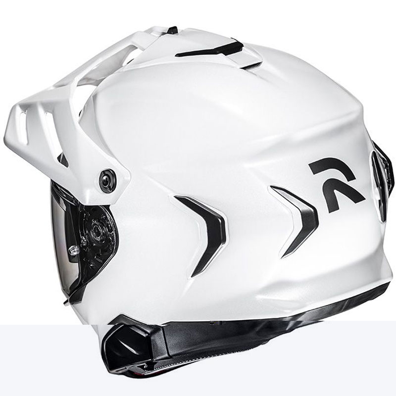 Casco de moto enduro HJC RPHA 60 Solid blanco perla