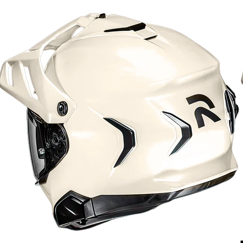 Casco de moto enduro HJC RPHA 60 Solid Semi arena beige