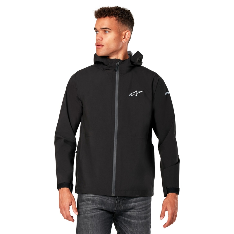 Chaqueta impermeable Alpinestars Kaskade negro