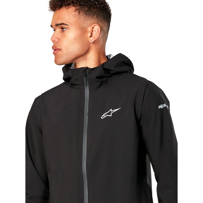 Chaqueta impermeable Alpinestars Kaskade negro