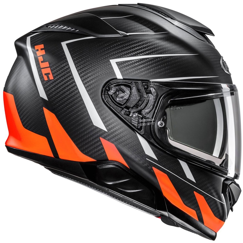 Casco integral para moto HJC RPHA 71 CARBON Cano MC6HSF negro-naranja liquidación