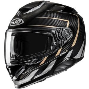 Casco integral de moto HJC RPHA 71 CARBON Cano MC9 negro-gris-beige