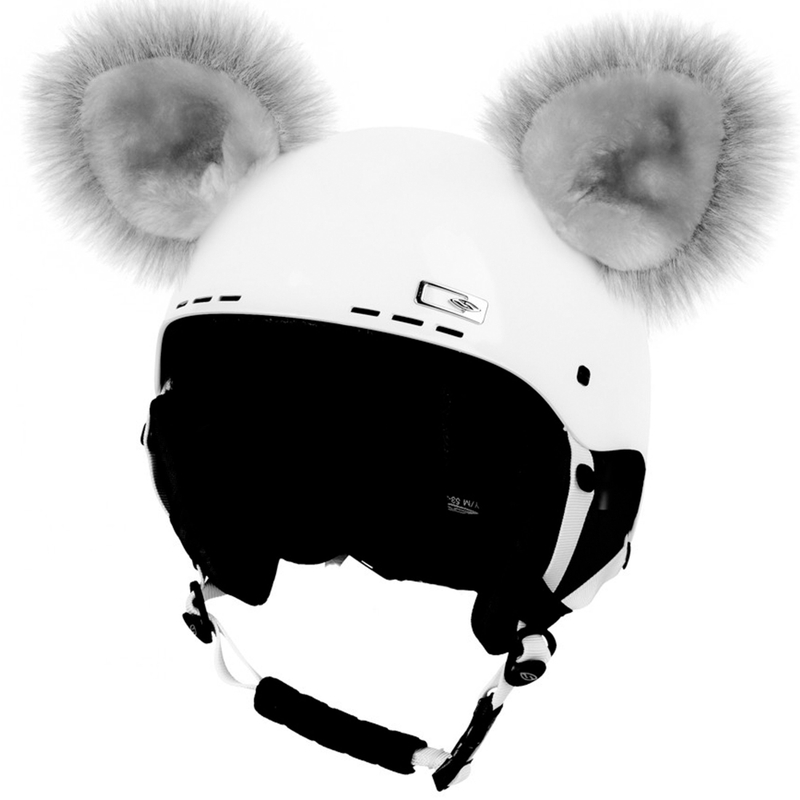 Crazy Ears Cat orejas casco gris