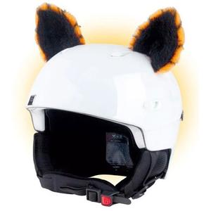 Crazy Ears Cat orejas de casco naranja
